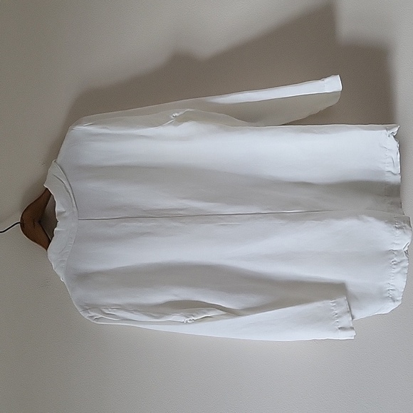 Show Me Your Mumu White Linen Escape Blazer Romper Size Large - Picture 6 of 9